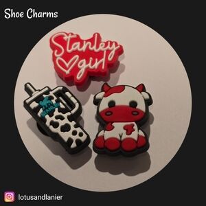 Shoe Charms Stanley Girl Set Of 3